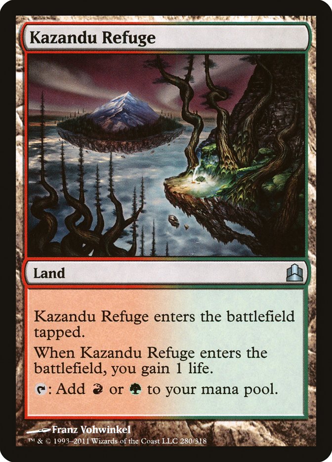 Kazandu Refuge [Commander 2011] - Magic: The Gathering - Card Brawlers | Quebec | Canada |