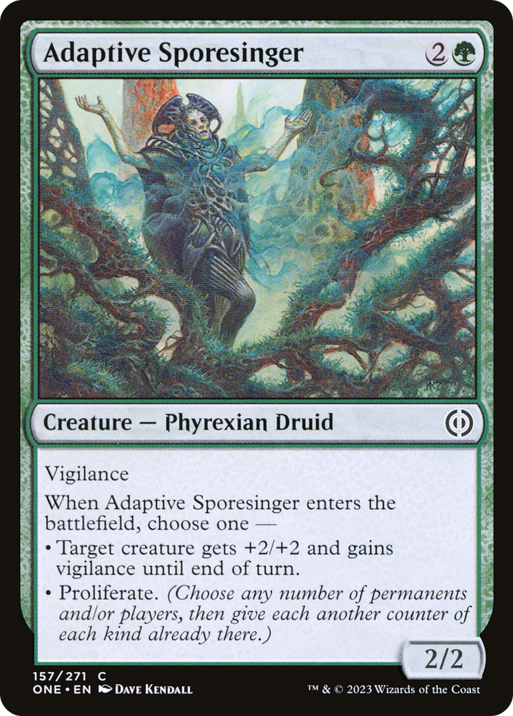 Adaptive Sporesinger [Phyrexia: All Will Be One] - Magic: The Gathering - Card Brawlers | Quebec | Canada |