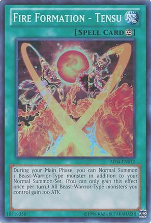 Fire Formation - Tensu [AP04-EN012] Super Rare - Yu-Gi-Oh! - Card Brawlers | Quebec | Canada |