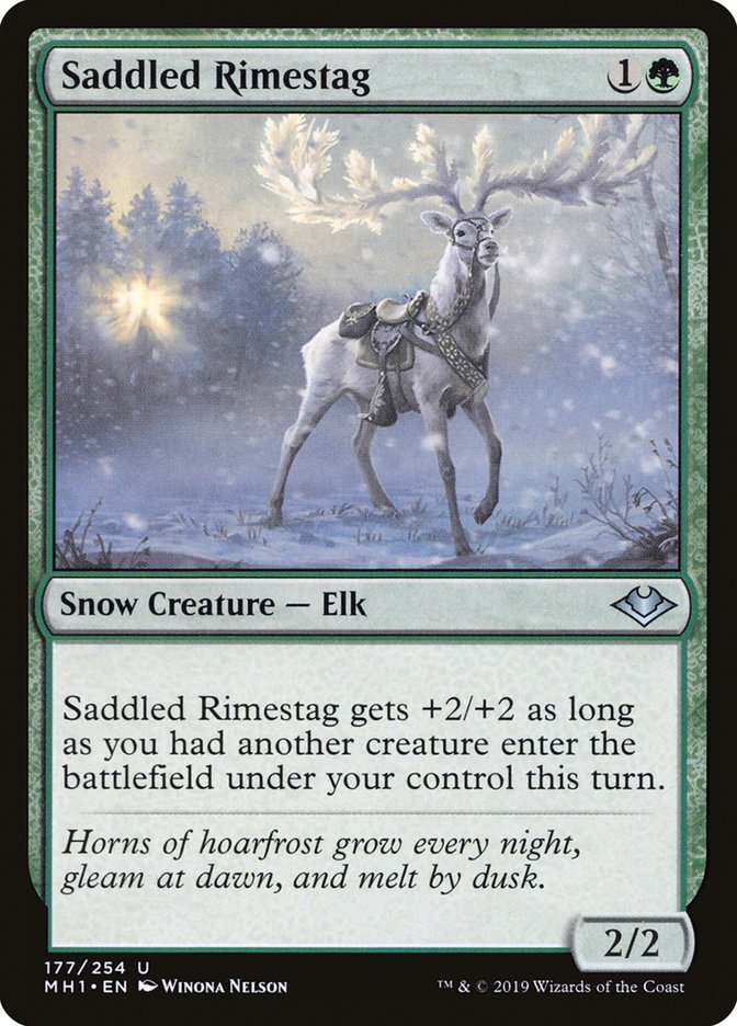 Saddled Rimestag [Modern Horizons] - Magic: The Gathering - Card Brawlers | Quebec | Canada |