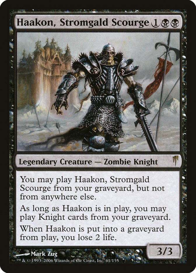 Haakon, Stromgald Scourge [Coldsnap] - Magic: The Gathering - Card Brawlers | Quebec | Canada |