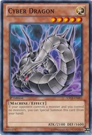 Cyber Dragon (Black) [SDCR-EN003] Common - Yu-Gi-Oh! - Card Brawlers | Quebec | Canada |