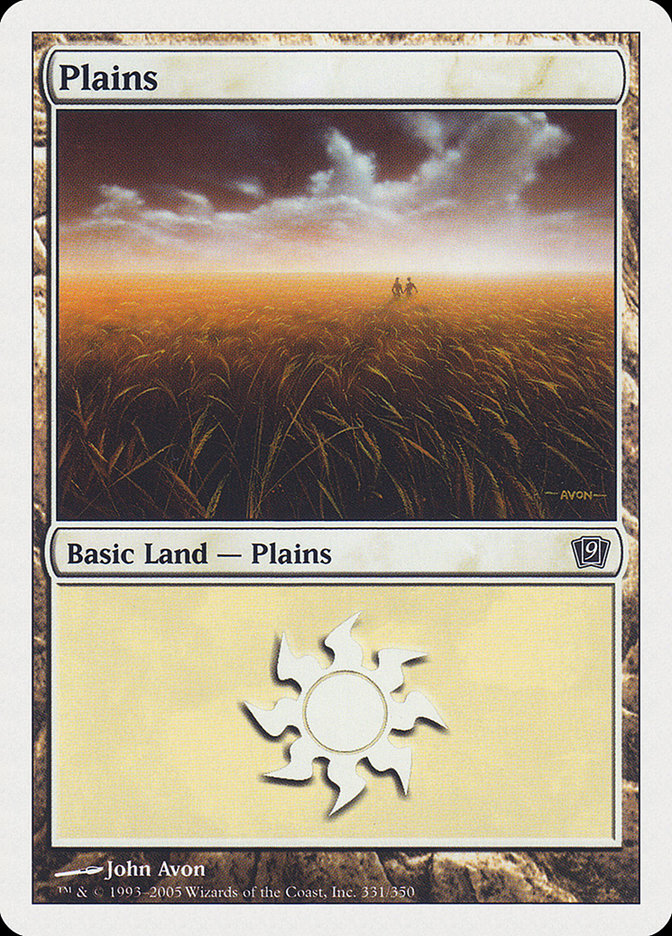 Plains (331) [Ninth Edition] - Magic: The Gathering - Card Brawlers | Quebec | Canada |