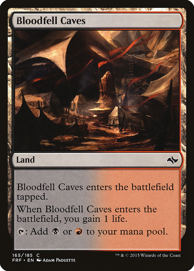 Bloodfell Caves [Fate Reforged] - Magic: The Gathering - Card Brawlers | Quebec | Canada |