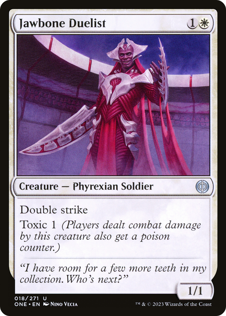 Jawbone Duelist [Phyrexia: All Will Be One] - Magic: The Gathering - Card Brawlers | Quebec | Canada |