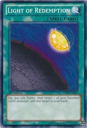 Light of Redemption [SDCR-EN027] Common - Yu-Gi-Oh! - Card Brawlers | Quebec | Canada |