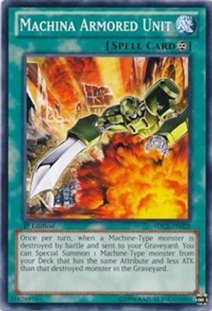 Machina Armored Unit [SDCR-EN028] Common - Yu-Gi-Oh! - Card Brawlers | Quebec | Canada |