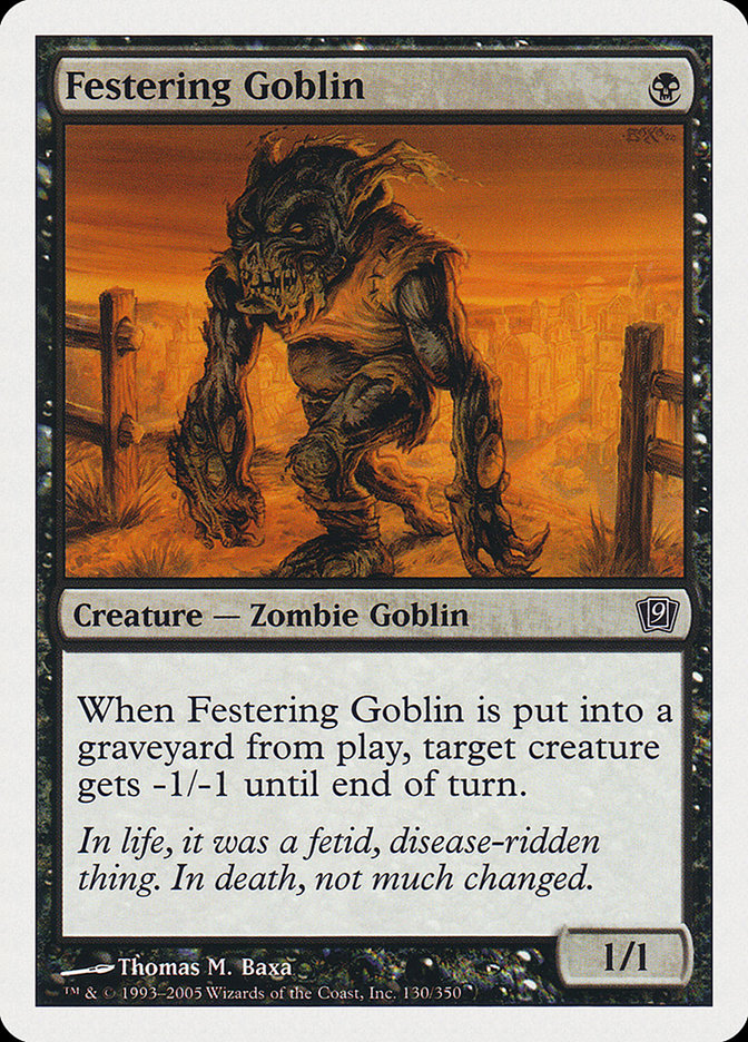 Festering Goblin [Ninth Edition] - Magic: The Gathering - Card Brawlers | Quebec | Canada |