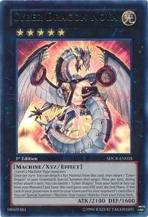 Cyber Dragon Nova [SDCR-EN038] Ultra Rare - Yu-Gi-Oh! - Card Brawlers | Quebec | Canada |