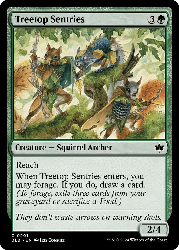 Treetop Sentries [Bloomburrow] - Magic: The Gathering - Card Brawlers | Quebec | Canada |