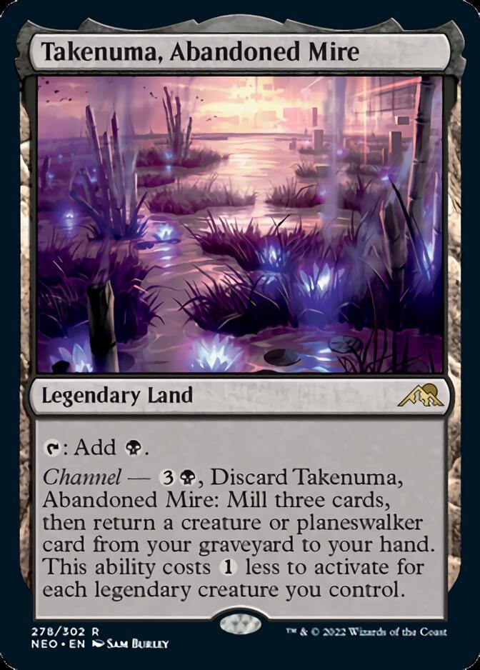 Takenuma, Abandoned Mire [Kamigawa: Neon Dynasty] - Magic: The Gathering - Card Brawlers | Quebec | Canada |
