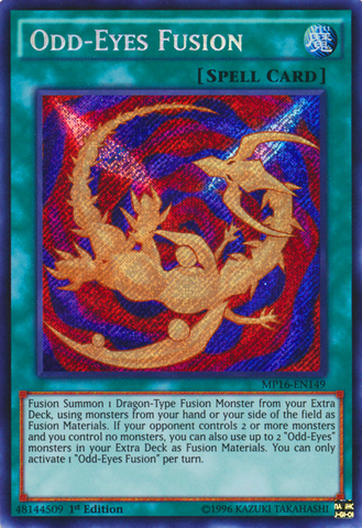 Odd-Eyes Fusion [MP16-EN149] Secret Rare - Yu-Gi-Oh! - Card Brawlers | Quebec | Canada |