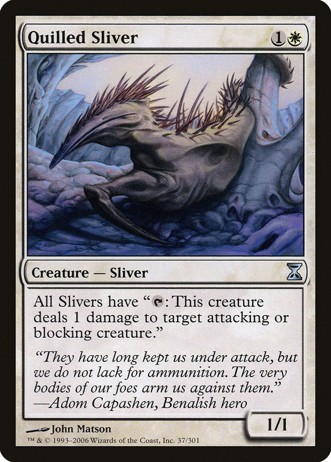 Quilled Sliver [Time Spiral] - Magic: The Gathering - Card Brawlers | Quebec | Canada |