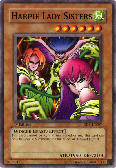 Harpie Lady Sisters [SD8-EN007] Common - Yu-Gi-Oh! - Card Brawlers | Quebec | Canada |
