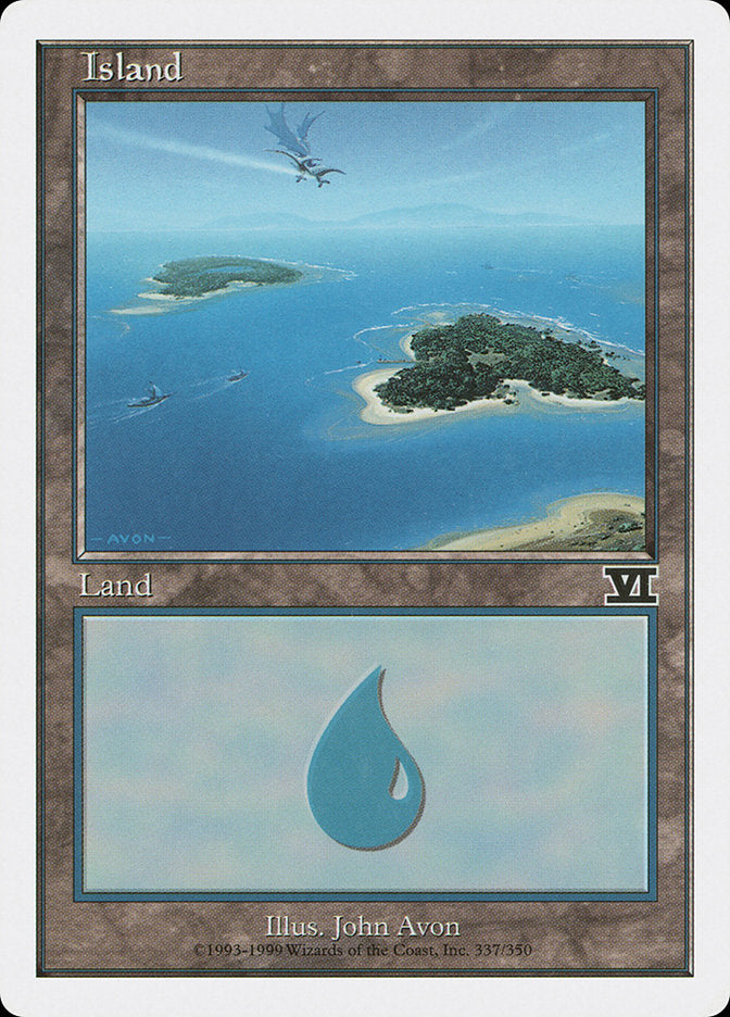 Island (337) [Classic Sixth Edition] - Magic: The Gathering - Card Brawlers | Quebec | Canada |