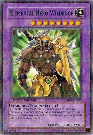 Elemental HERO Wildedge (MF02-EN002) Rare