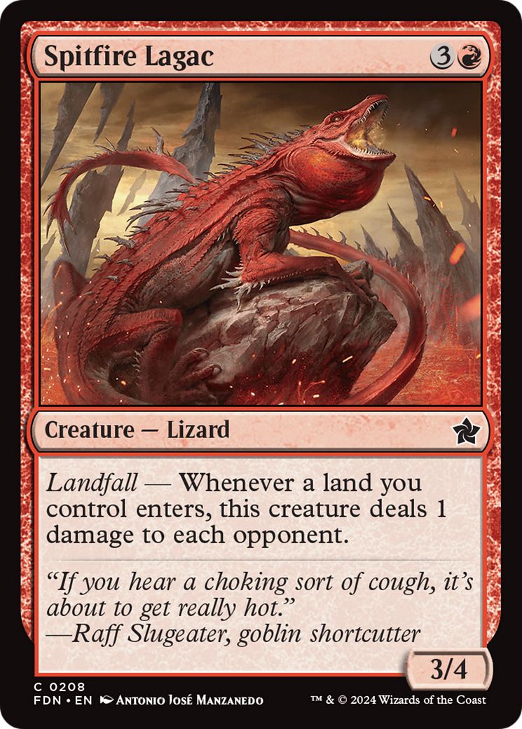 Spitfire Lagac [Foundations] - Magic: The Gathering - Card Brawlers | Quebec | Canada |