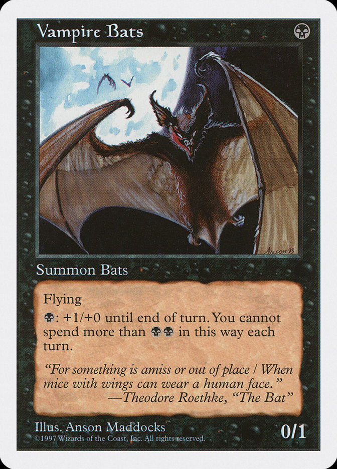 Vampire Bats [Fifth Edition] - Magic: The Gathering - Card Brawlers | Quebec | Canada |