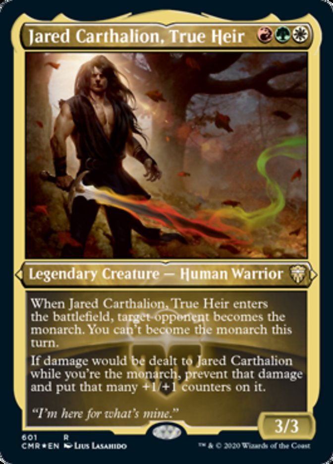 Jared Carthalion, True Heir (Etched) [Commander Legends] - Magic: The Gathering - Card Brawlers | Quebec | Canada |