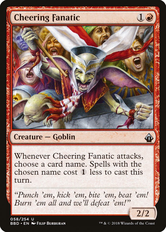 Cheering Fanatic [Battlebond] - Magic: The Gathering - Card Brawlers | Quebec | Canada |