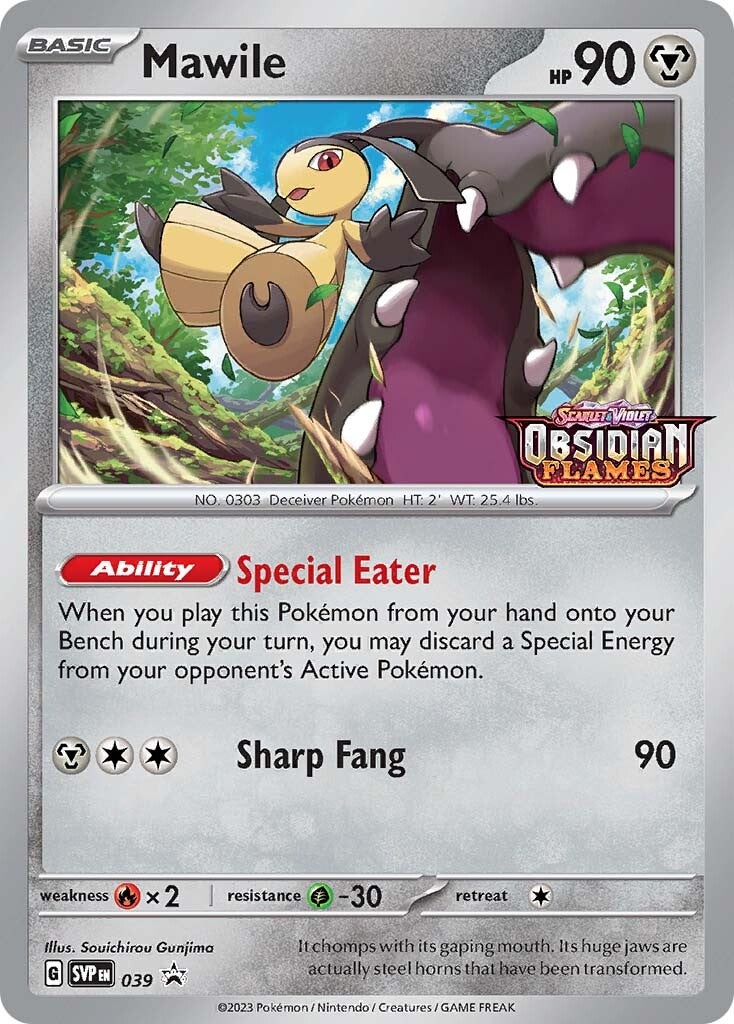 Mawile (039) (Stamped) [Scarlet & Violet: Black Star Promos] - Pokémon - Card Brawlers | Quebec | Canada |