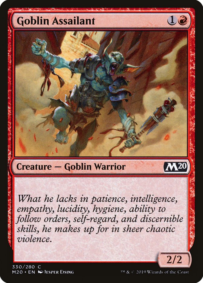 Goblin Assailant [Core Set 2020] - Magic: The Gathering - Card Brawlers | Quebec | Canada |