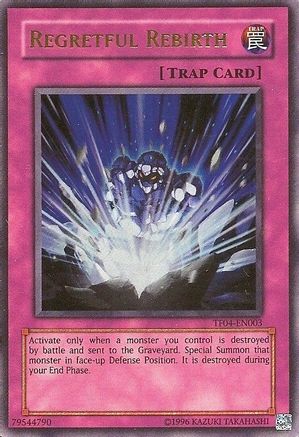 Regretful Rebirth [TF04-EN003] Ultra Rare - Yu-Gi-Oh! Video Game Promotional Cards - Card Brawlers | Quebec | Canada |