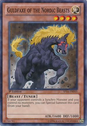 Guldfaxe of the Nordic Beasts [SP14-EN045] Starfoil Rare - Yu-Gi-Oh! - Card Brawlers | Quebec | Canada |