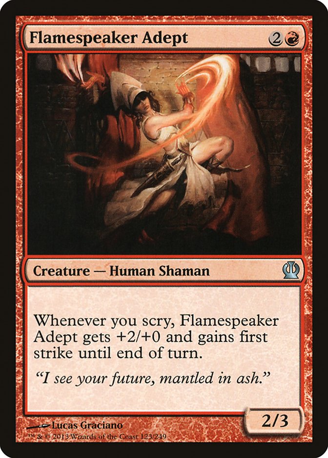 Flamespeaker Adept [Theros] - Magic: The Gathering - Card Brawlers | Quebec | Canada |