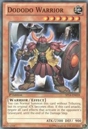 Dododo Warrior [SP14-EN018] Common - Yu-Gi-Oh! - Card Brawlers | Quebec | Canada |