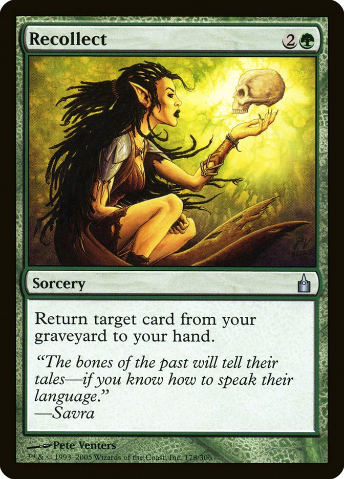 Recollect [Ravnica: City of Guilds] - Magic: The Gathering - Card Brawlers | Quebec | Canada |