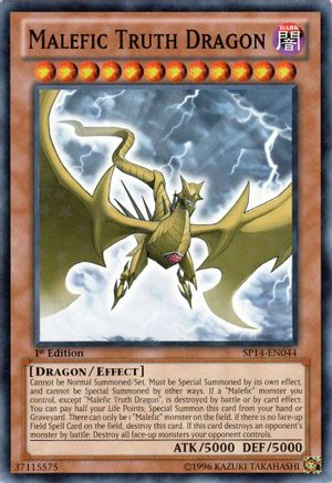 Malefic Truth Dragon [SP14-EN044] Starfoil Rare - Yu-Gi-Oh! - Card Brawlers | Quebec | Canada |