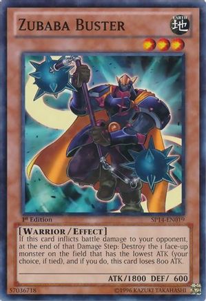 Zubaba Buster [SP14-EN019] Starfoil Rare - Yu-Gi-Oh! - Card Brawlers | Quebec | Canada |