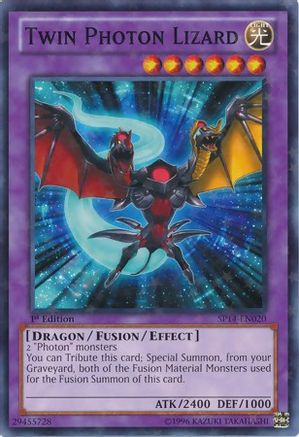 Twin Photon Lizard [SP14-EN020] Starfoil Rare - Yu-Gi-Oh! - Card Brawlers | Quebec | Canada |