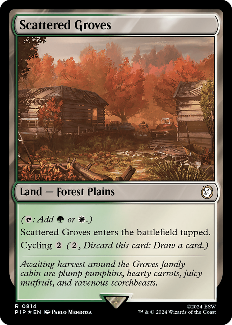 Scattered Groves (Surge Foil) [Fallout] - Magic: The Gathering - Card Brawlers | Quebec | Canada |