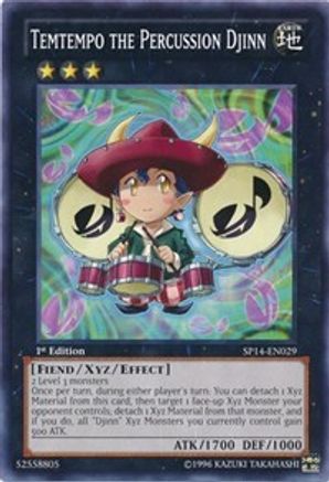 Temtempo the Percussion Djinn [SP14-EN029] Common - Yu-Gi-Oh! - Card Brawlers | Quebec | Canada |