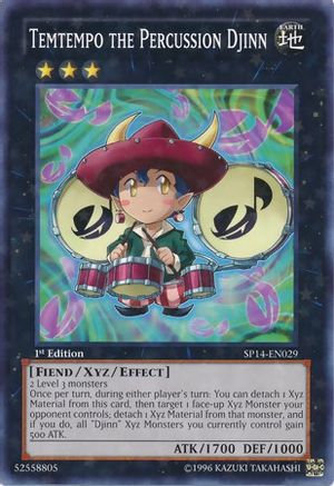 Temtempo the Percussion Djinn [SP14-EN029] Starfoil Rare - Yu-Gi-Oh! - Card Brawlers | Quebec | Canada |
