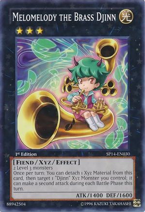 Melomelody the Brass Djinn [SP14-EN030] Starfoil Rare - Yu-Gi-Oh! - Card Brawlers | Quebec | Canada |