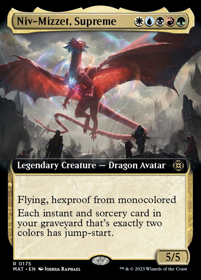 Niv-Mizzet, Supreme (Extended Art) [March of the Machine: The Aftermath] - Magic: The Gathering - Card Brawlers | Quebec | Canada |