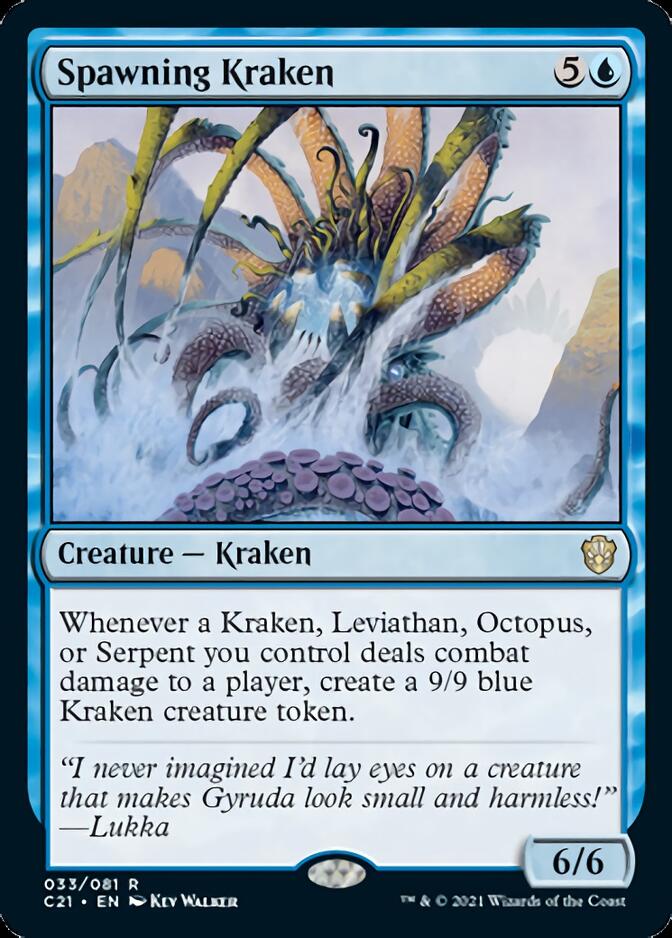 Spawning Kraken [Commander 2021] - Magic: The Gathering - Card Brawlers | Quebec | Canada |