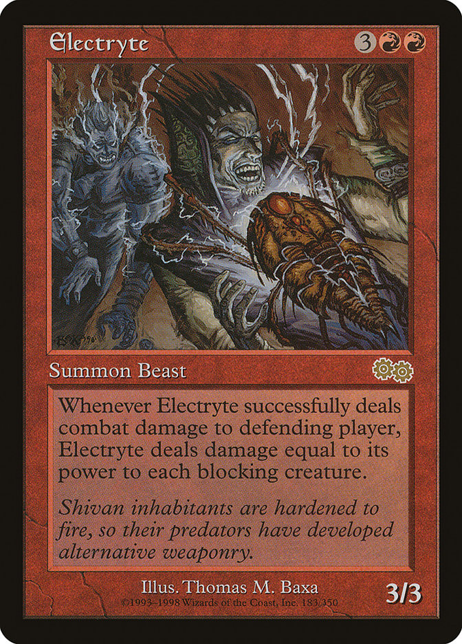 Electryte [Urza's Saga] - Magic: The Gathering - Card Brawlers | Quebec | Canada |