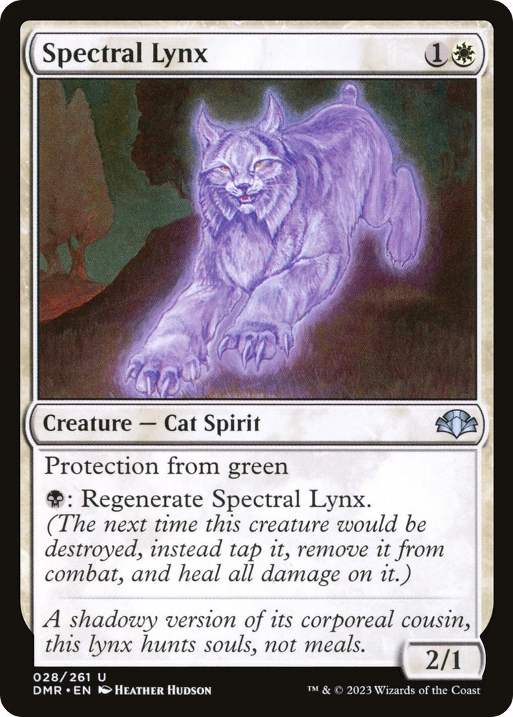 Spectral Lynx [Dominaria Remastered] - Magic: The Gathering - Card Brawlers | Quebec | Canada |
