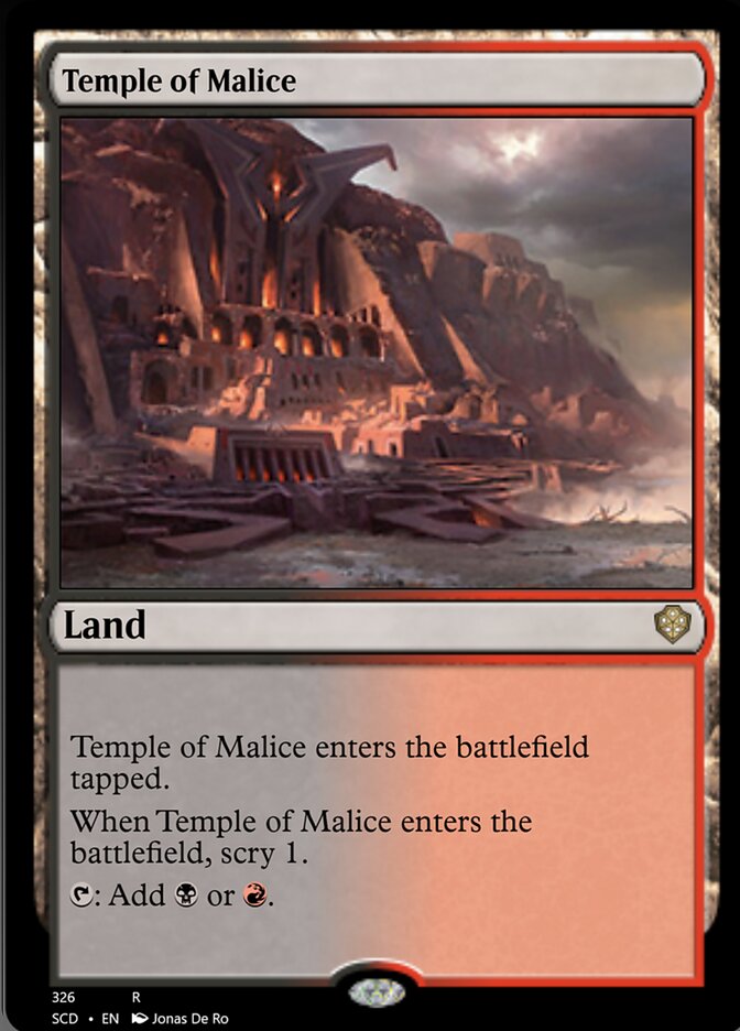 Temple of Malice [Starter Commander Decks] - Magic: The Gathering - Card Brawlers | Quebec | Canada |
