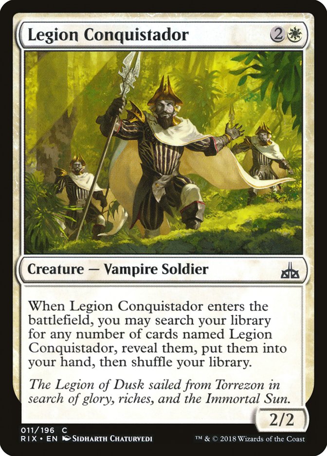 Legion Conquistador [Rivals of Ixalan] - Magic: The Gathering - Card Brawlers | Quebec | Canada |