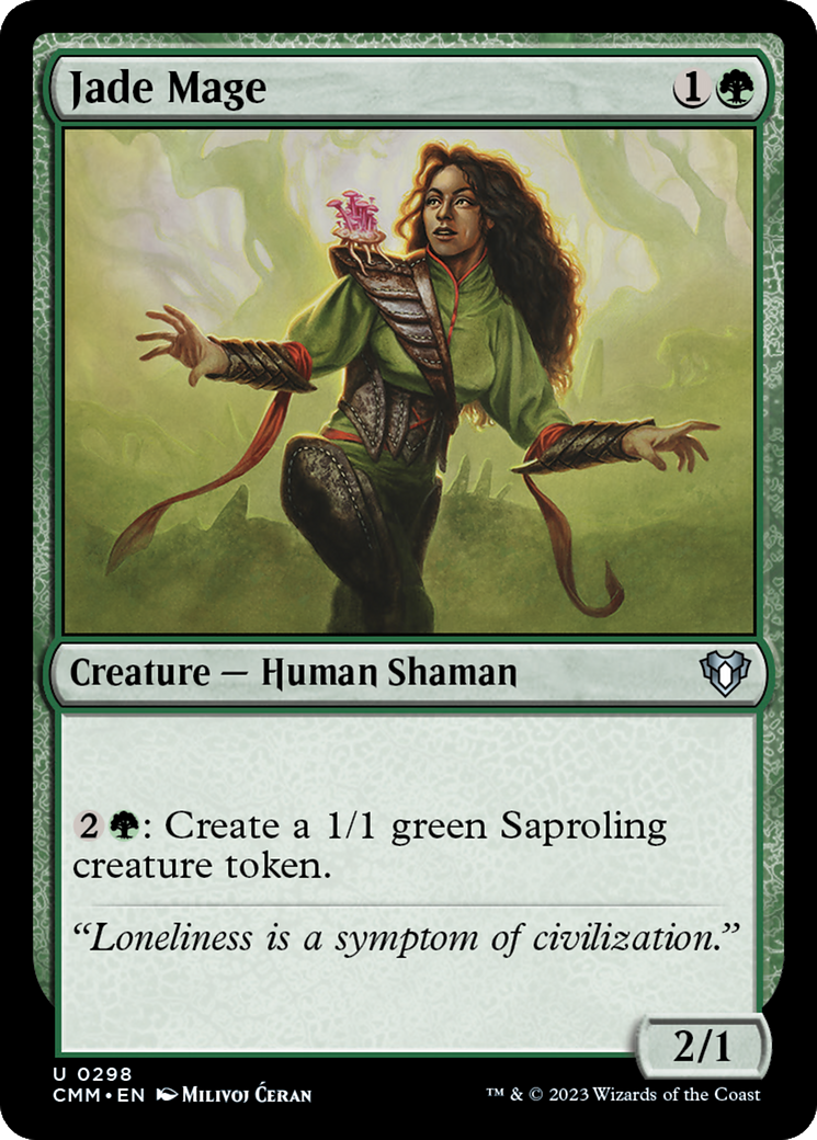 Jade Mage [Commander Masters] - Magic: The Gathering - Card Brawlers | Quebec | Canada |