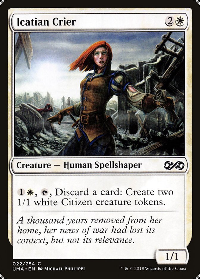 Icatian Crier [Ultimate Masters] - Magic: The Gathering - Card Brawlers | Quebec | Canada |