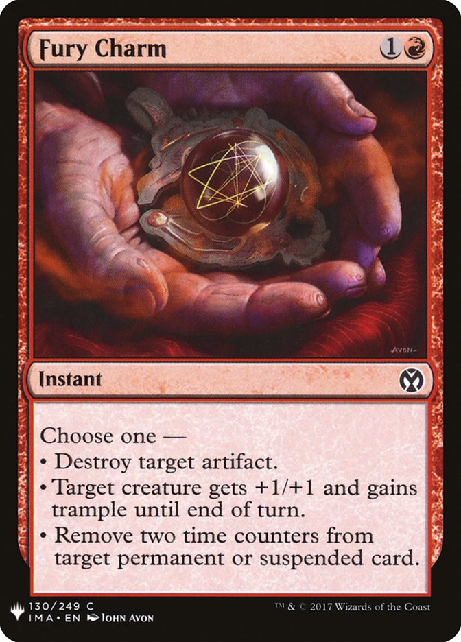 Fury Charm [Mystery Booster] - Magic: The Gathering - Card Brawlers | Quebec | Canada |