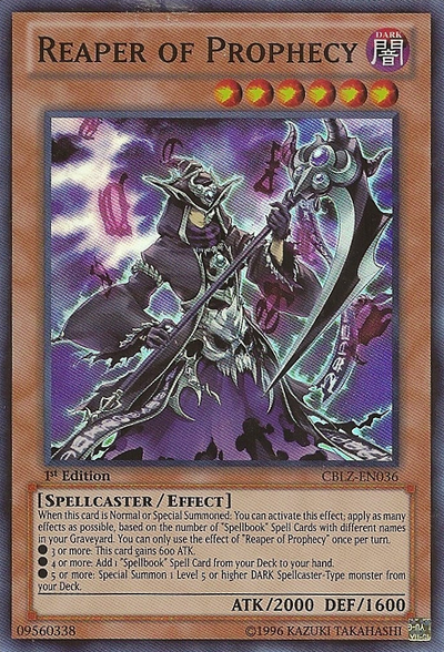 Reaper of Prophecy [CBLZ-EN036] Super Rare