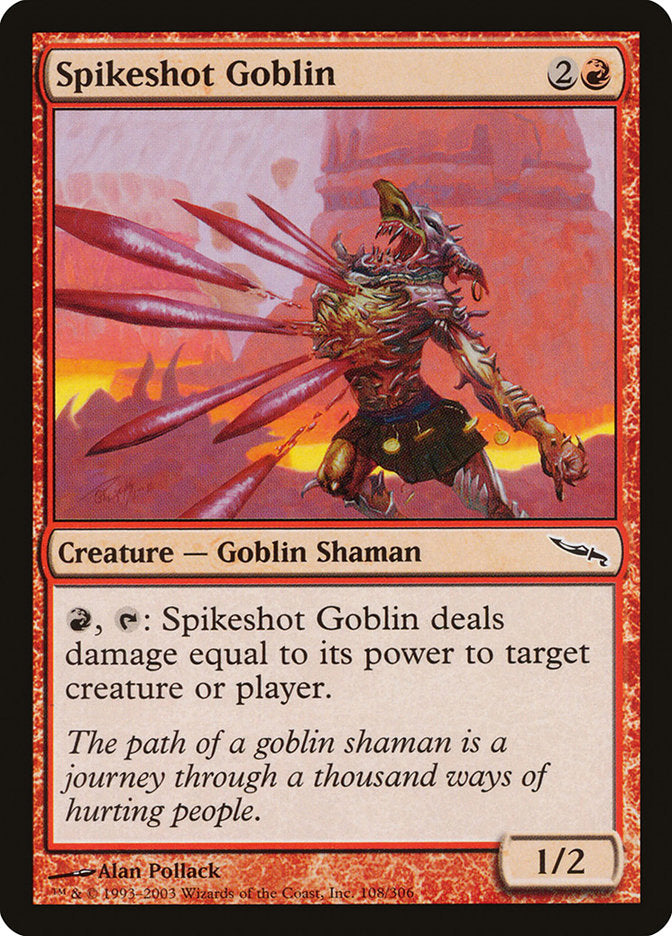 Spikeshot Goblin [Mirrodin] - Magic: The Gathering - Card Brawlers | Quebec | Canada |