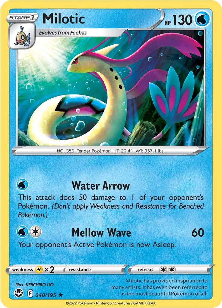 Milotic (040/195) [Sword & Shield: Silver Tempest] - Pokémon - Card Brawlers | Quebec | Canada |